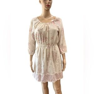Vintage altered Prarie bohemian festival dress -M/L